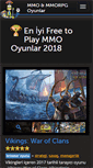 Mobile Screenshot of mmorpg-oyunlar.com