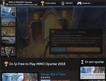 Tablet Screenshot of mmorpg-oyunlar.com